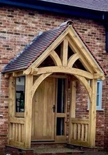 Oak Porch Canopy Green Oak-