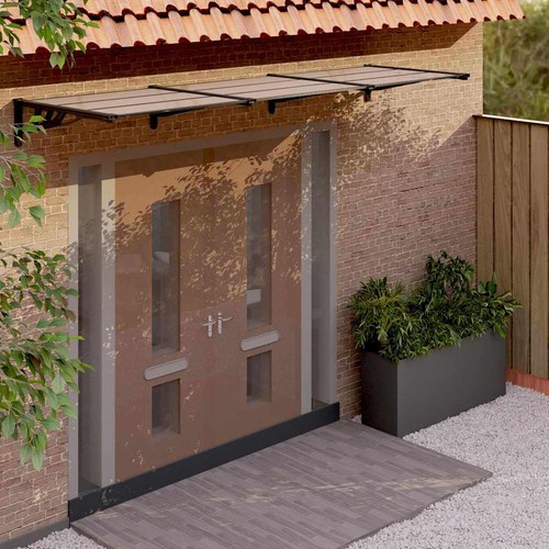 Door canopy black - door,