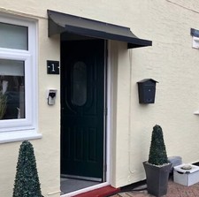 Steel Metal Door Canopy Roof