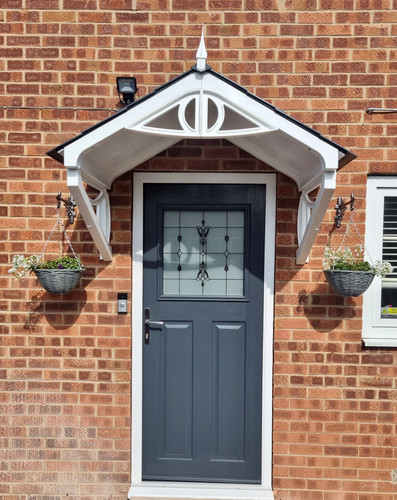 Rockingham door canopy width - canopy,